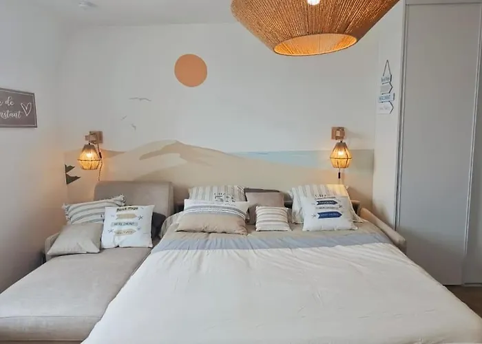 Appartement Attitude 160 Queen Size Très Confort - 3min De La Berck